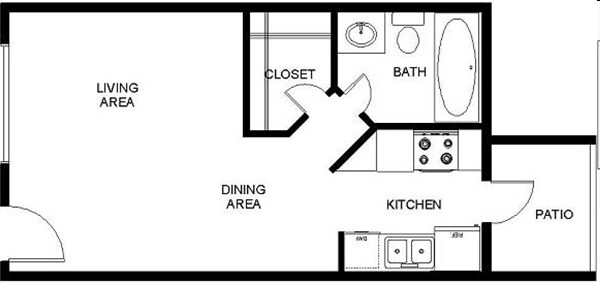 Unit 1082 2115 floor plan
